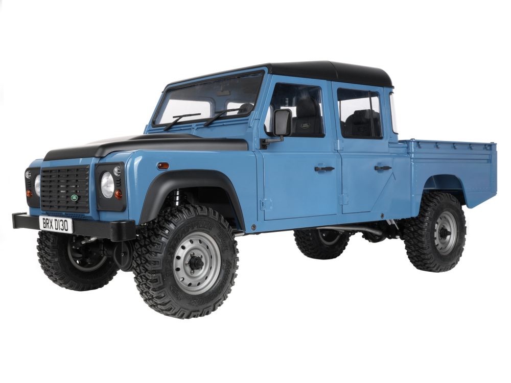 รถสเกลชุดคิท BR8017 : Boom Racing Land Rover® Defender 130 High Capacity Pickup 1/10 4WD Radio Control Car Kit for BRX02 D130