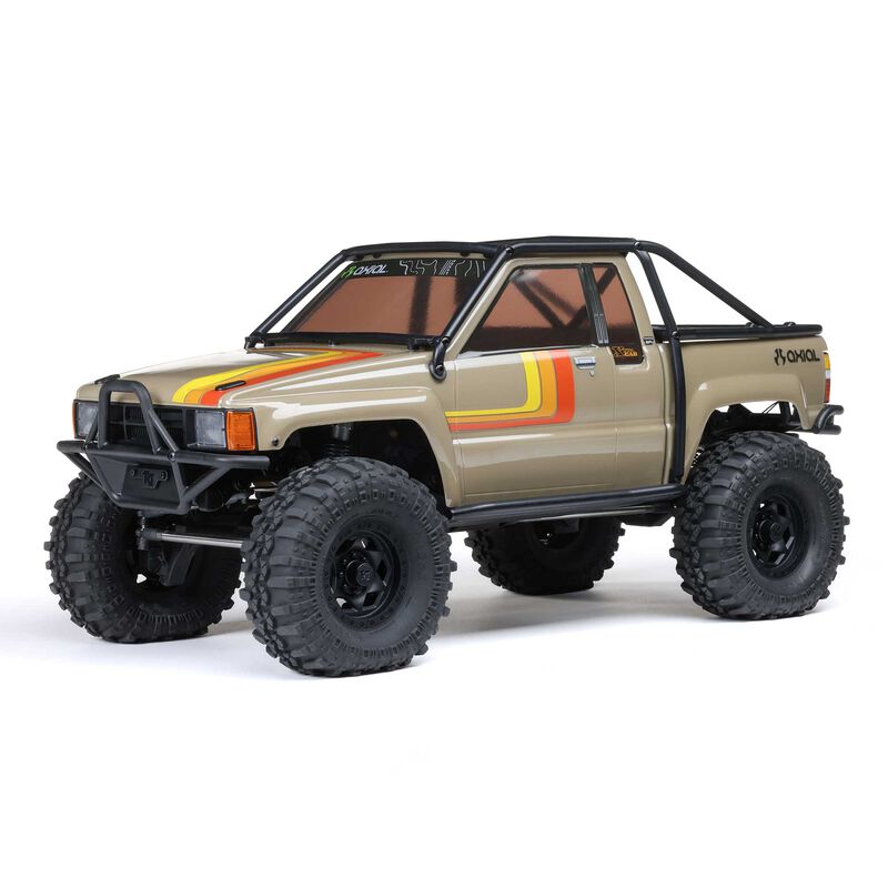รถสเกลพร้อมเล่น AXI-2062T1 : AXIAL รถสเกล 1/10 SCX10 III 1987 Toyota SR5 4×4 RTR (มอเตอร์ Brushed) สีแทน - Image 10