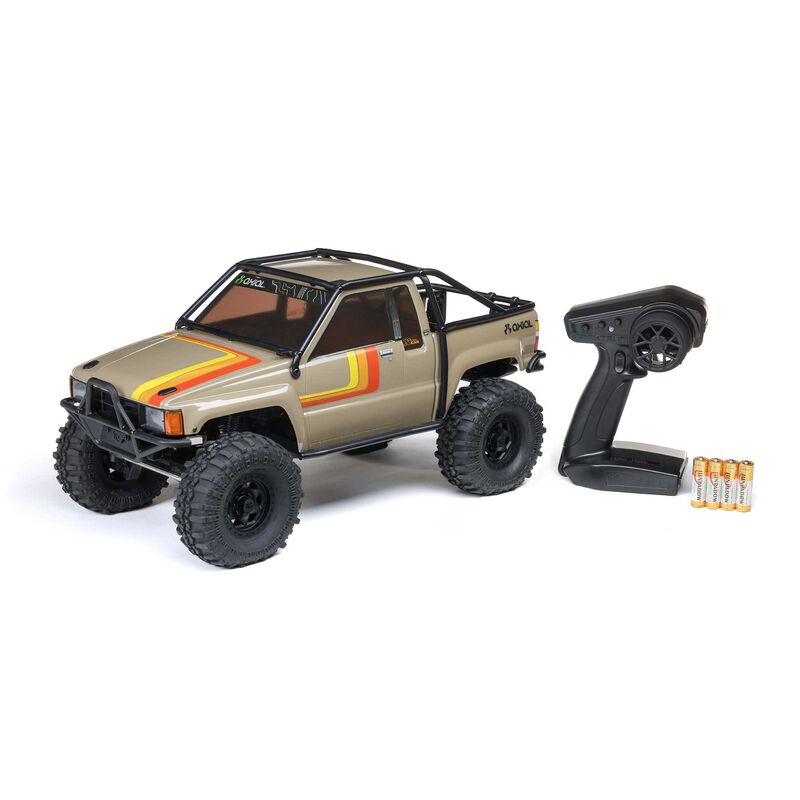 รถสเกลพร้อมเล่น AXI-2062T1 : AXIAL รถสเกล 1/10 SCX10 III 1987 Toyota SR5 4×4 RTR (มอเตอร์ Brushed) สีแทน - Image 11