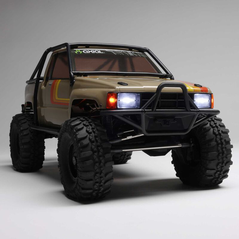 รถสเกลพร้อมเล่น AXI-2062T1 : AXIAL รถสเกล 1/10 SCX10 III 1987 Toyota SR5 4×4 RTR (มอเตอร์ Brushed) สีแทน - Image 16