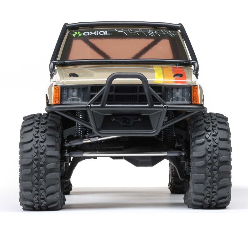 รถสเกลพร้อมเล่น AXI-2062T1 : AXIAL รถสเกล 1/10 SCX10 III 1987 Toyota SR5 4×4 RTR (มอเตอร์ Brushed) สีแทน - Image 4