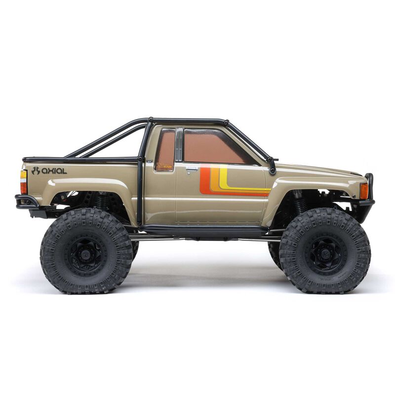รถสเกลพร้อมเล่น AXI-2062T1 : AXIAL รถสเกล 1/10 SCX10 III 1987 Toyota SR5 4×4 RTR (มอเตอร์ Brushed) สีแทน - Image 5