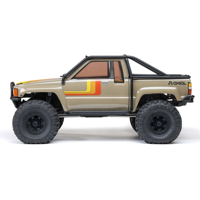 รถสเกลพร้อมเล่น AXI-2062T1 : AXIAL รถสเกล 1/10 SCX10 III 1987 Toyota SR5 4×4 RTR (มอเตอร์ Brushed) สีแทน - Image 6