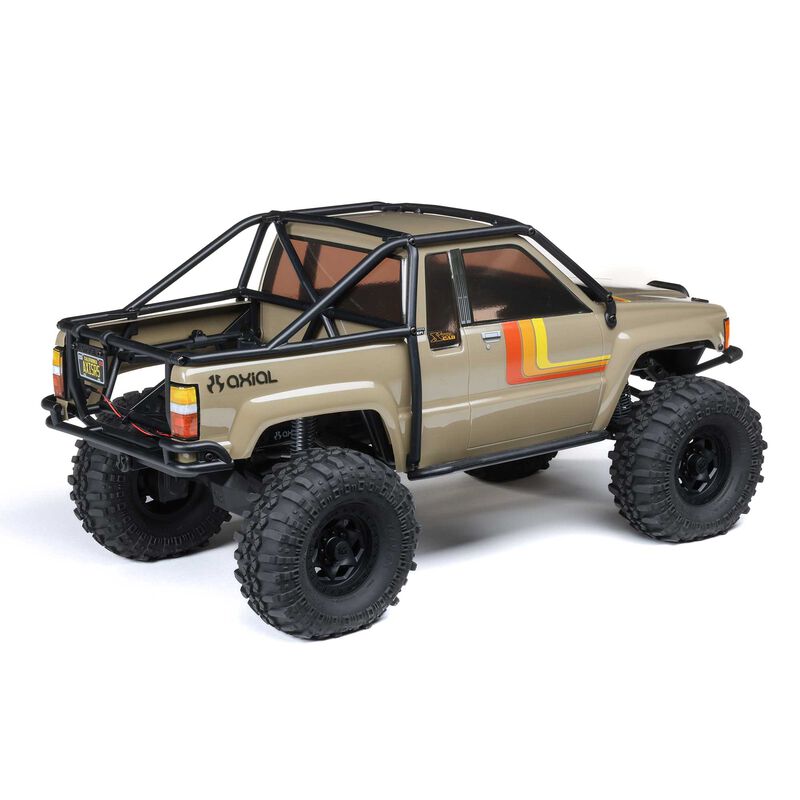 รถสเกลพร้อมเล่น AXI-2062T1 : AXIAL รถสเกล 1/10 SCX10 III 1987 Toyota SR5 4×4 RTR (มอเตอร์ Brushed) สีแทน - Image 8