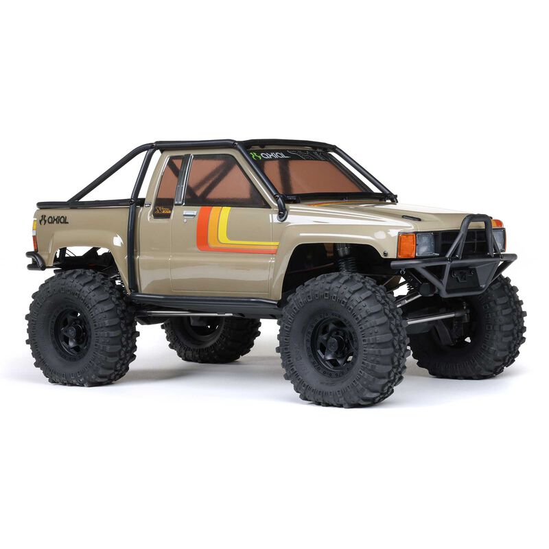 รถสเกลพร้อมเล่น AXI-2062T1 : AXIAL รถสเกล 1/10 SCX10 III 1987 Toyota SR5 4×4 RTR (มอเตอร์ Brushed) สีแทน