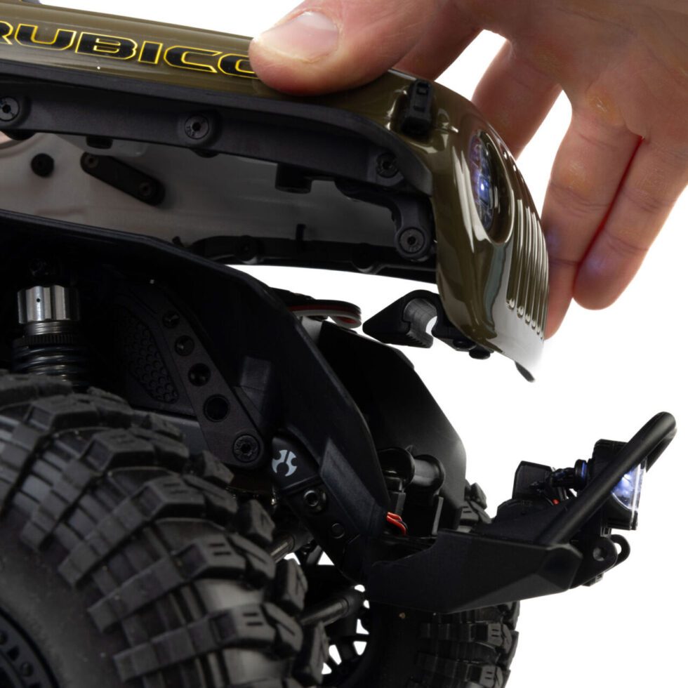 รถสเกลพร้อมเล่นAXI-2443T2 : AXIAL SCX10 III MOTOBILT WAYPOINT JEEP JT GLADIATOR - Image 22