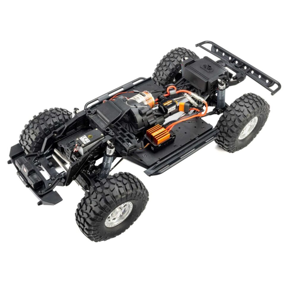 รถสเกลพร้อมเล่น AXI-2037T2 : AXIALSCX10 III Jeep Cherokee XJ 4WD ขนาด 1/10 พร้อมเล่นระบบมอเตอร์แปรงถ่าน สีขาว - Image 22