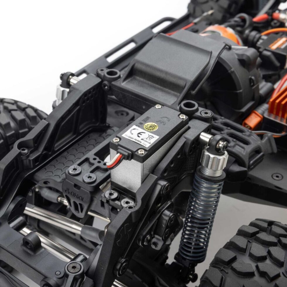 รถสเกลพร้อมเล่น AXI-2037T2 : AXIALSCX10 III Jeep Cherokee XJ 4WD ขนาด 1/10 พร้อมเล่นระบบมอเตอร์แปรงถ่าน สีขาว - Image 17
