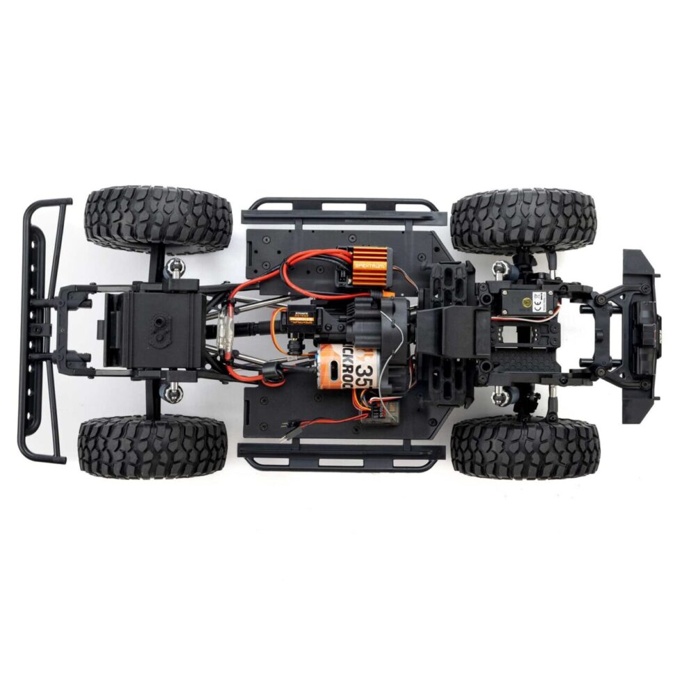 รถสเกลพร้อมเล่น AXI-2037T2 : AXIALSCX10 III Jeep Cherokee XJ 4WD ขนาด 1/10 พร้อมเล่นระบบมอเตอร์แปรงถ่าน สีขาว - Image 14