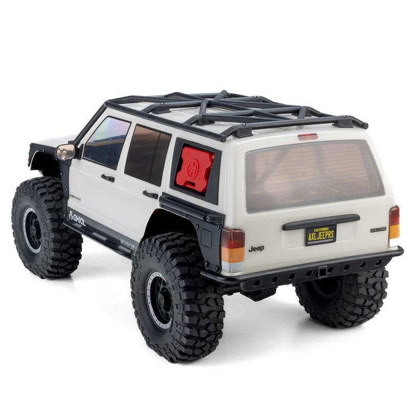 รถสเกลพร้อมเล่น AXI-2037T2 : AXIALSCX10 III Jeep Cherokee XJ 4WD ขนาด 1/10 พร้อมเล่นระบบมอเตอร์แปรงถ่าน สีขาว - Image 6