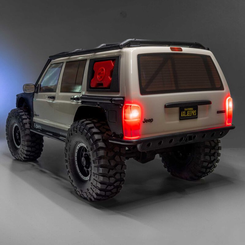 รถสเกลพร้อมเล่น AXI-2037T2 : AXIALSCX10 III Jeep Cherokee XJ 4WD ขนาด 1/10 พร้อมเล่นระบบมอเตอร์แปรงถ่าน สีขาว - Image 12