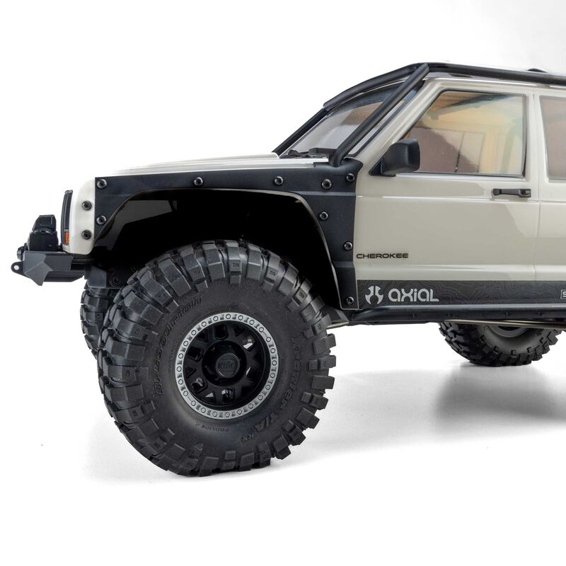รถสเกลพร้อมเล่น AXI-2037T2 : AXIALSCX10 III Jeep Cherokee XJ 4WD ขนาด 1/10 พร้อมเล่นระบบมอเตอร์แปรงถ่าน สีขาว - Image 11
