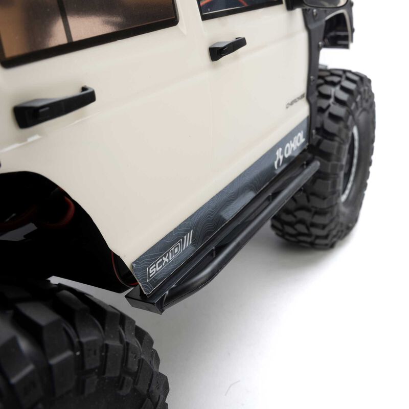 รถสเกลพร้อมเล่น AXI-2037T2 : AXIALSCX10 III Jeep Cherokee XJ 4WD ขนาด 1/10 พร้อมเล่นระบบมอเตอร์แปรงถ่าน สีขาว - Image 9