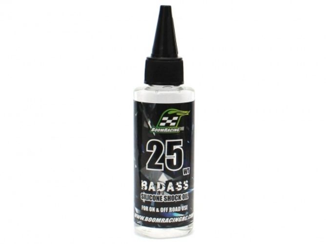 น้ำมันโช๊ค BRSHK025 : Boom Racing น้ำมันซิลิโคนสำหรับโช้คอัพรถสเกล เบอร์ 25wt ขนาด 60 มล.