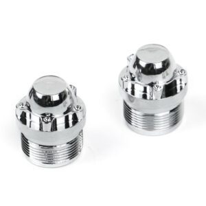 ของแต่งล้อ BRW780926CR : Boom Racingฝาครอบดุมล้อ ผลิตจากอะลูมิเนียม สำหรับล้อ Spin Force Classic Face (XT5 Series) Chrome