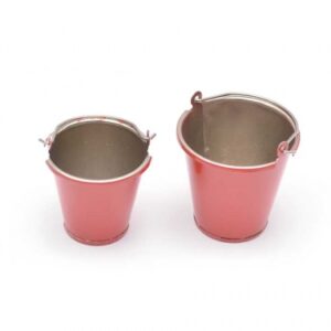 ของแต่ง TRC/302253R : Team Raffee Co.ถังเหล็กขนาดเล็กและใหญ่ สีแดง 1 คู่